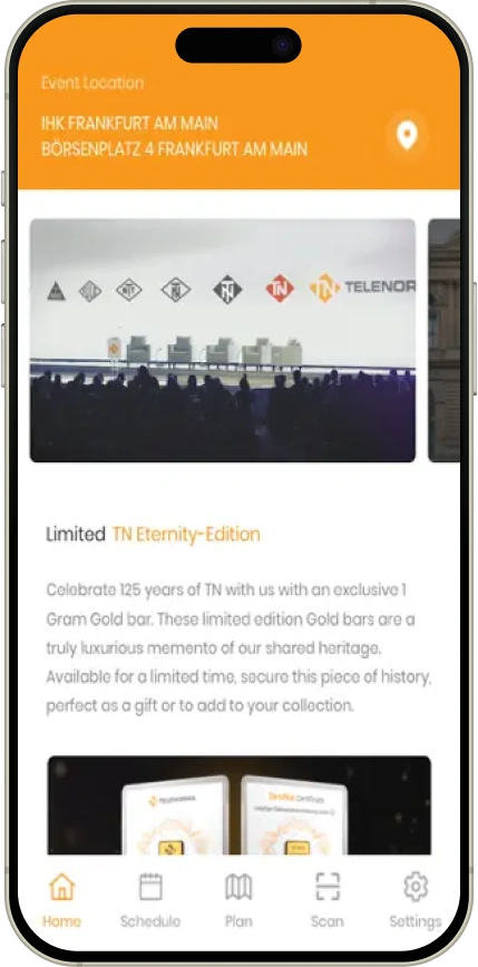 125 Jahre TN Mobile app