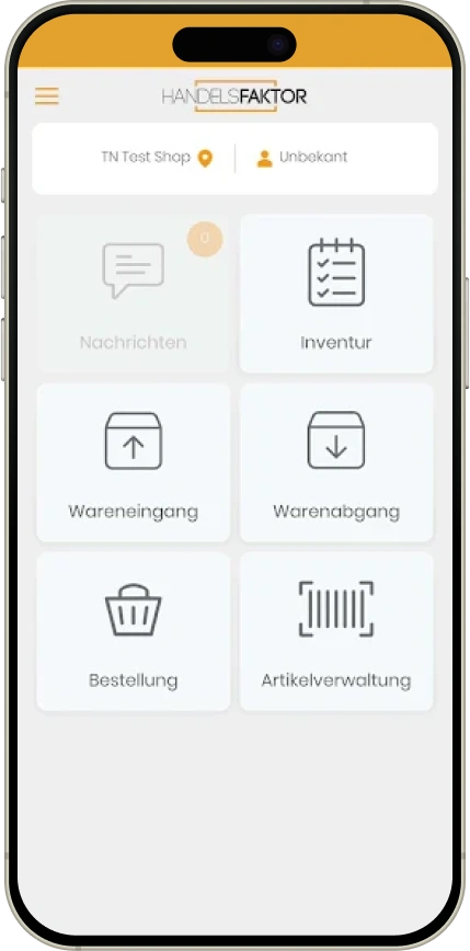 HANDELSFAKTOR Mobile app